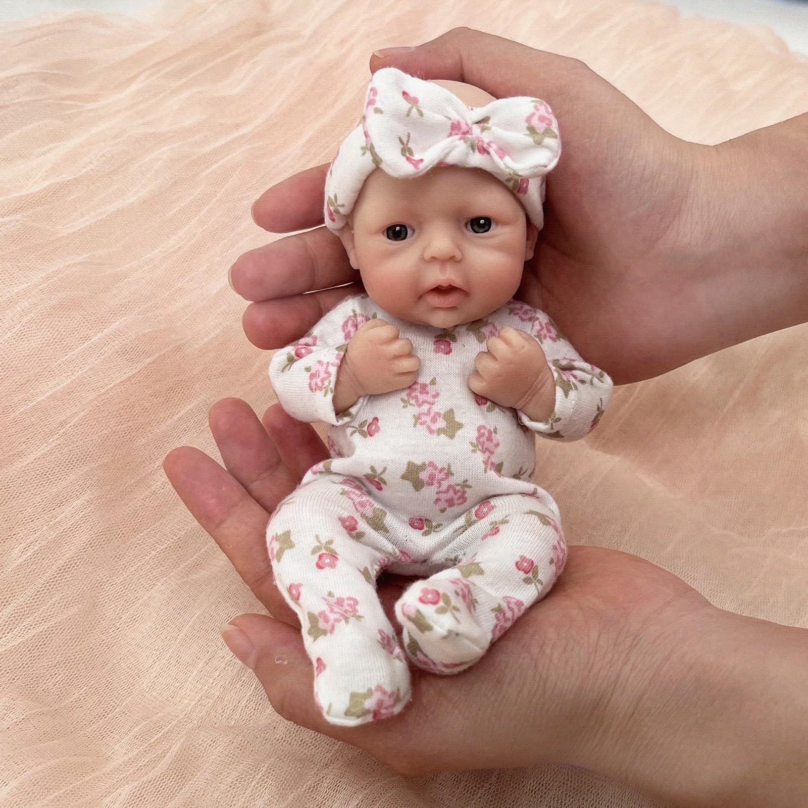 Reborn Baby Doll Silicone Realistic - Blrags Reborn Baby Dolls 7-дюймовая силиконовая
