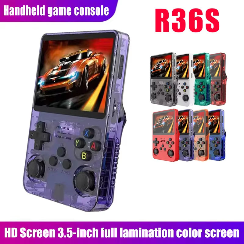 Retro Handheld Game Console R36S - Новая портативная игровая консоль R36s с