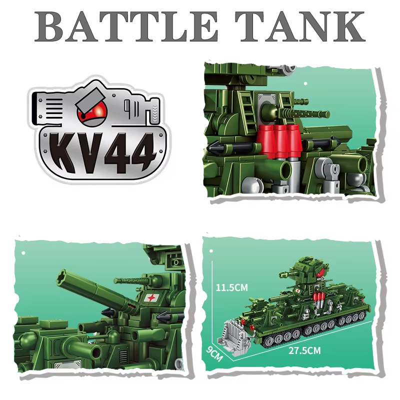 Танковый мир, мультяшная модел – обзор и цена Lego Compatible Military Tank