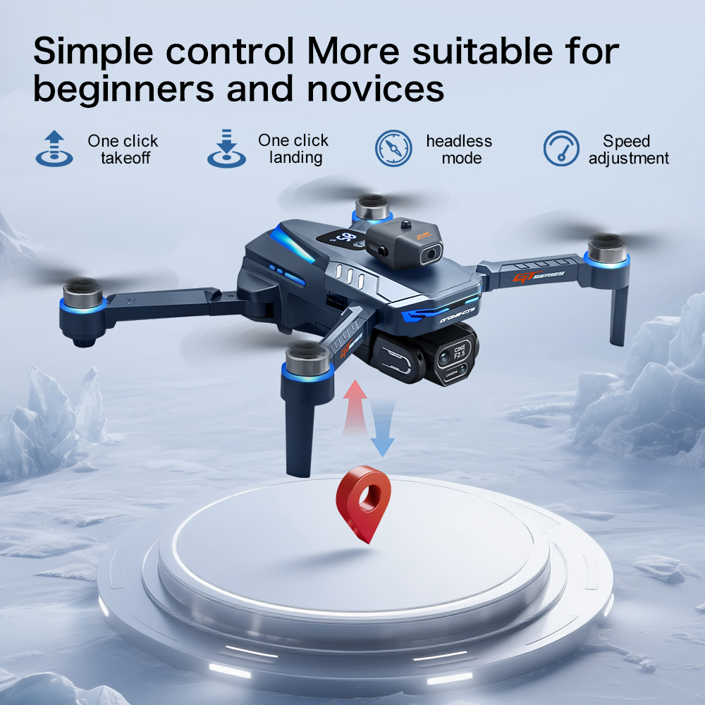 Оригинальный дрон GT8 8K с про – обзор и цена Fpv Brushless Rc Drone 4K