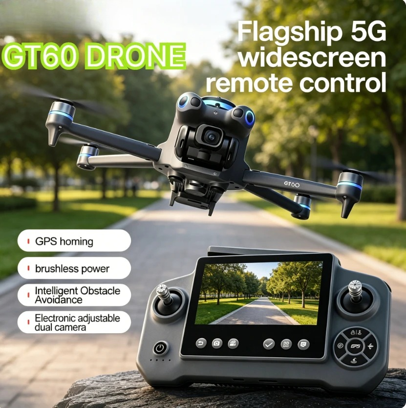 Оригинальный складной квадроко – обзор и цена Fpv Brushless Rc Drone 4K