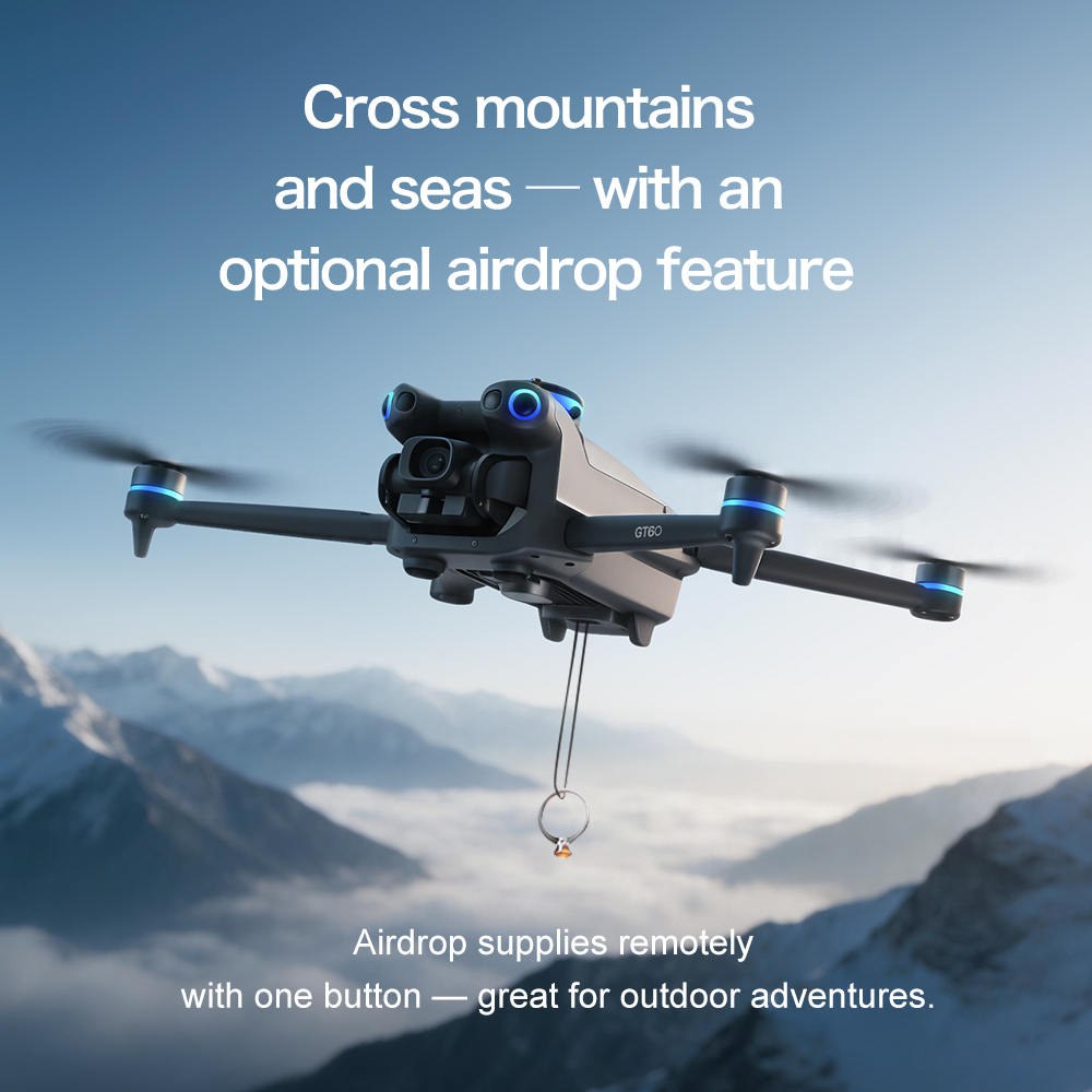 Оригинальный складной квадроко – обзор и цена Fpv Brushless Rc Drone 4K