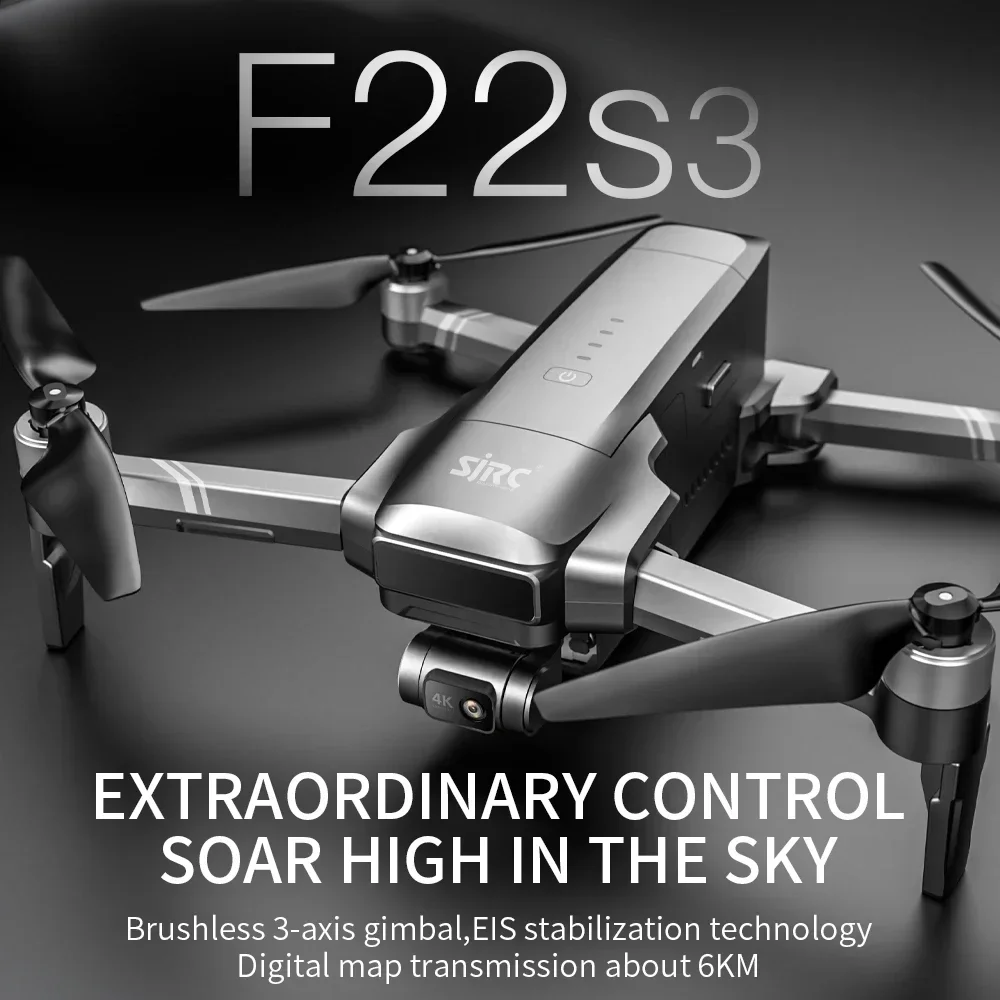 Складной квадрокоптер SJRC F22 – обзор и цена Fpv Brushless Rc Drone 4K