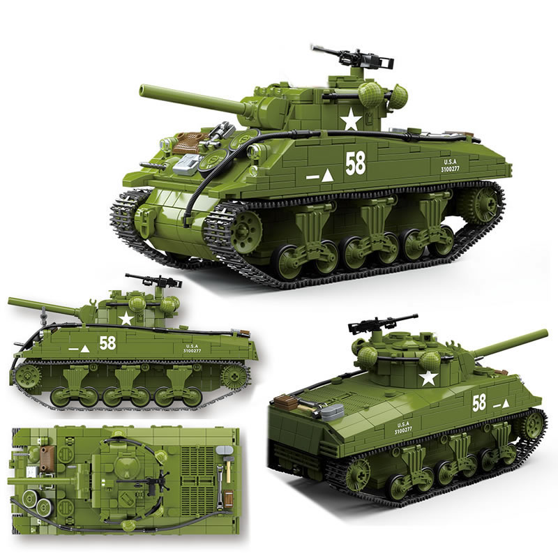 Новое военное оружие времен Вт – обзор и цена Lego Compatible Military Tank