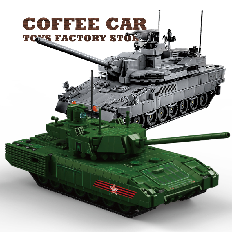 Основной танк Т-14, строительн – обзор и цена Lego Compatible Military Tank