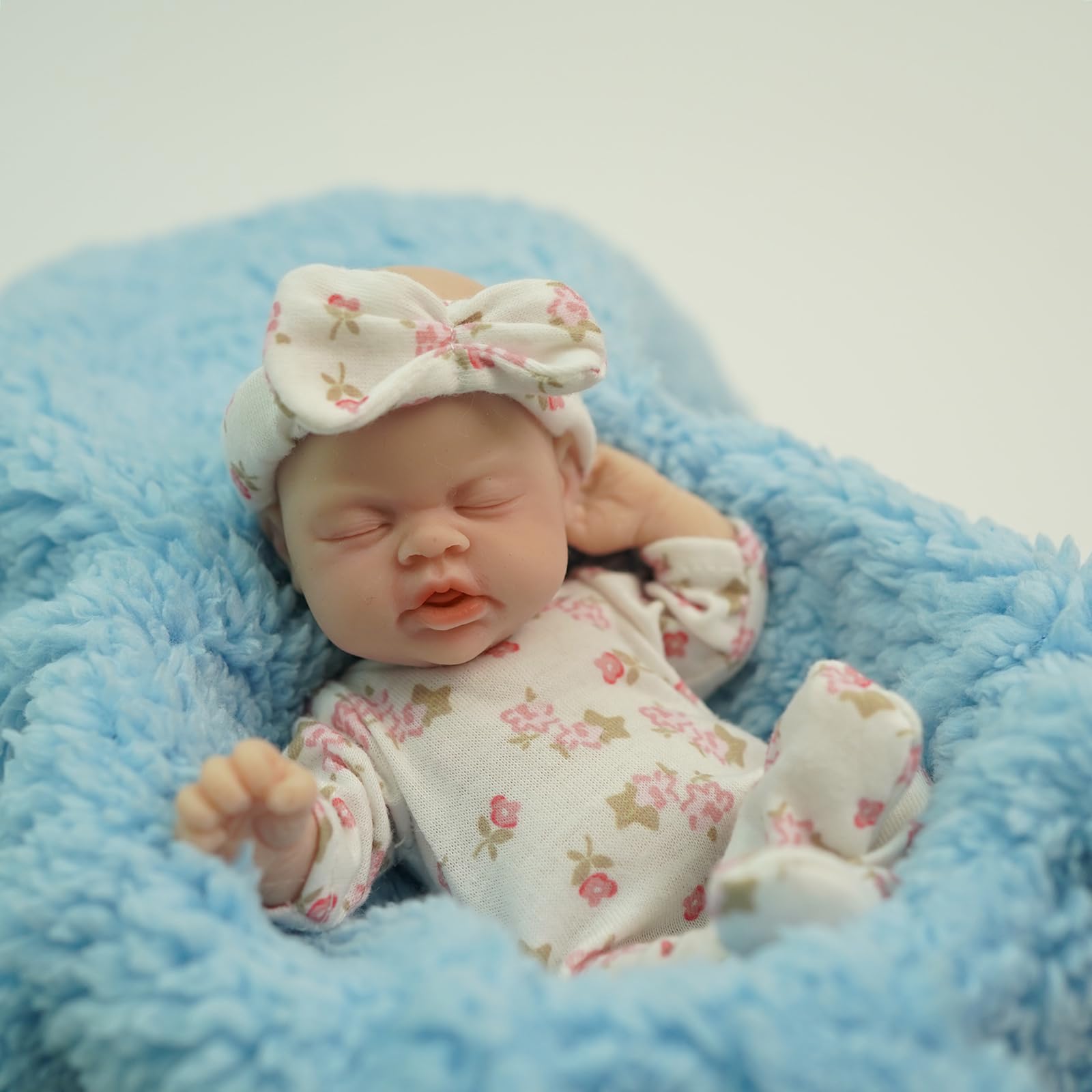 Blrags Reborn Baby Dolls 7-дюй – обзор и цена Reborn Baby Doll Silicone Realistic