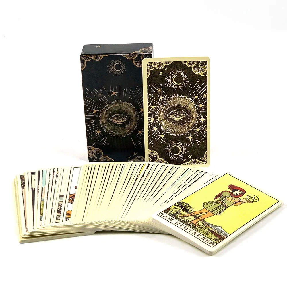 Русское издание карт Таро для  – обзор и цена Tarot Cards Deck With Guidebook